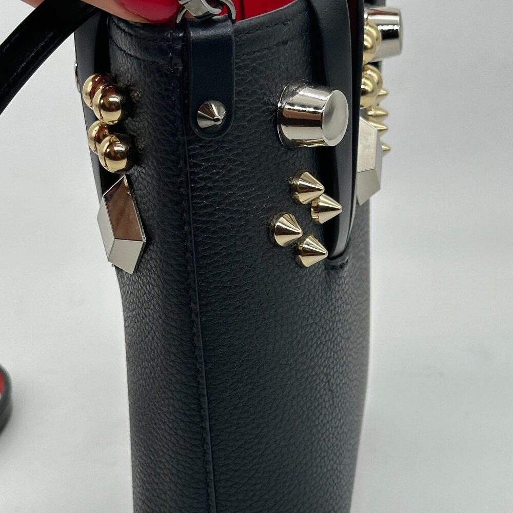 Christian Louboutin Black and Gold Crossbody Bag - Picture 8 of 16